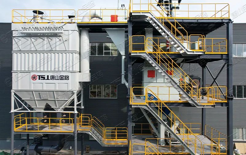 浙江干法制砂樓項(xiàng)目安裝飛快，馬上完工！